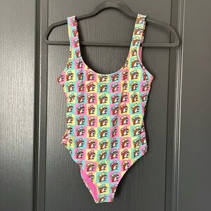 EUC Women's Buc-ee's One Piece Swimsuit